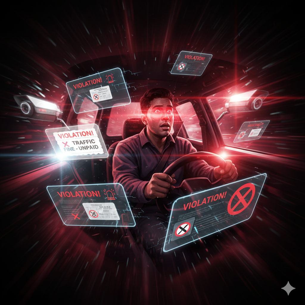 No Traffic Violations Found