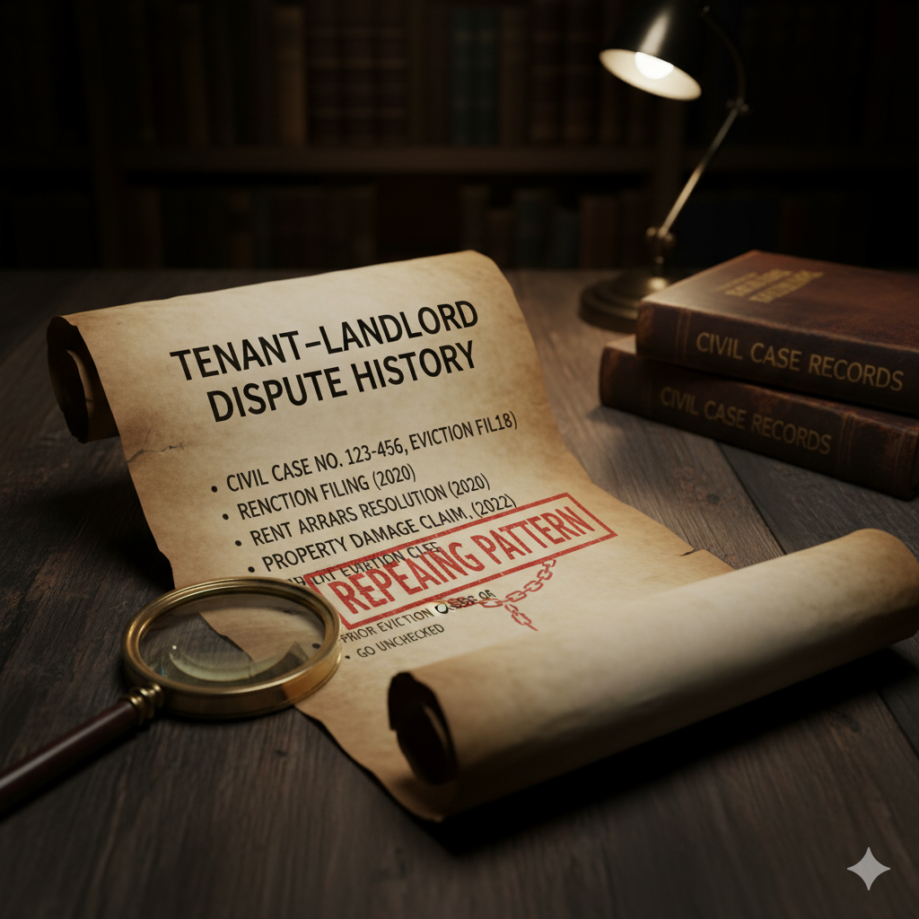 TenantβLandlord Dispute History